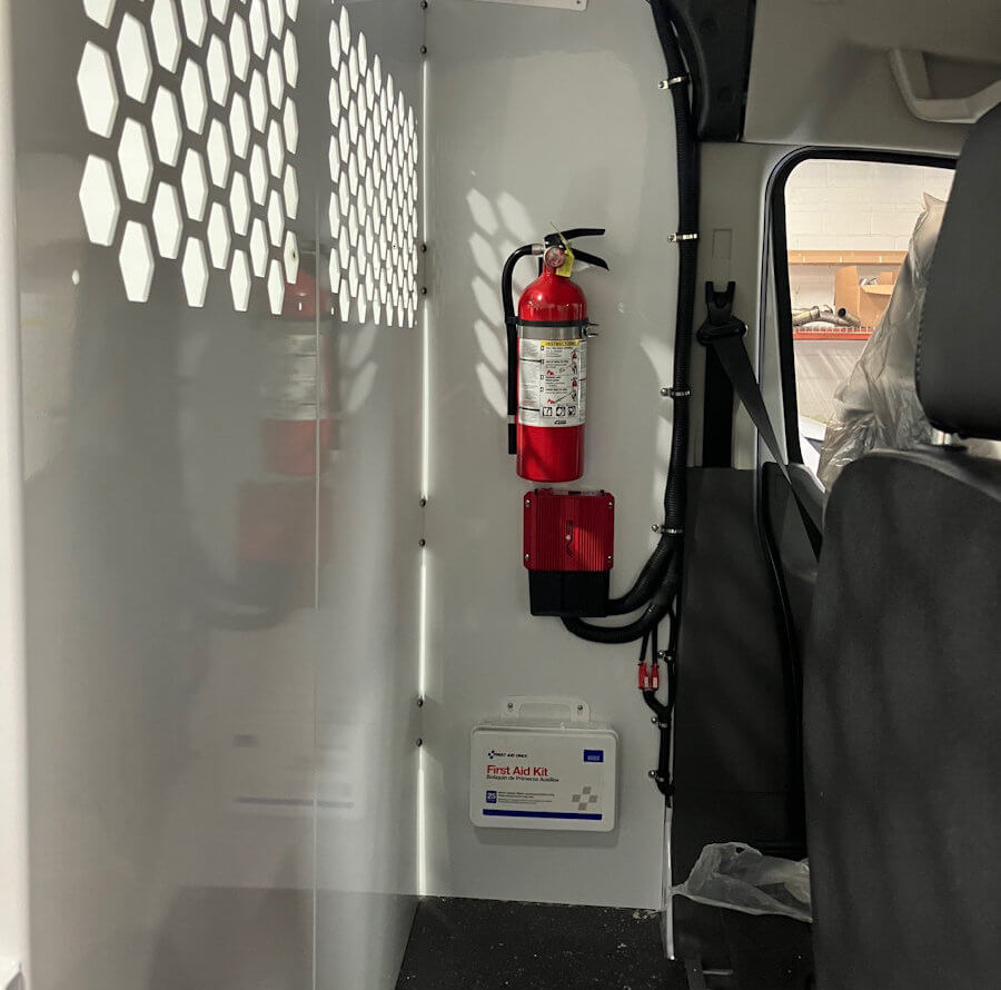 North Carolina Custom Designed and buit Prisoner Transport Van