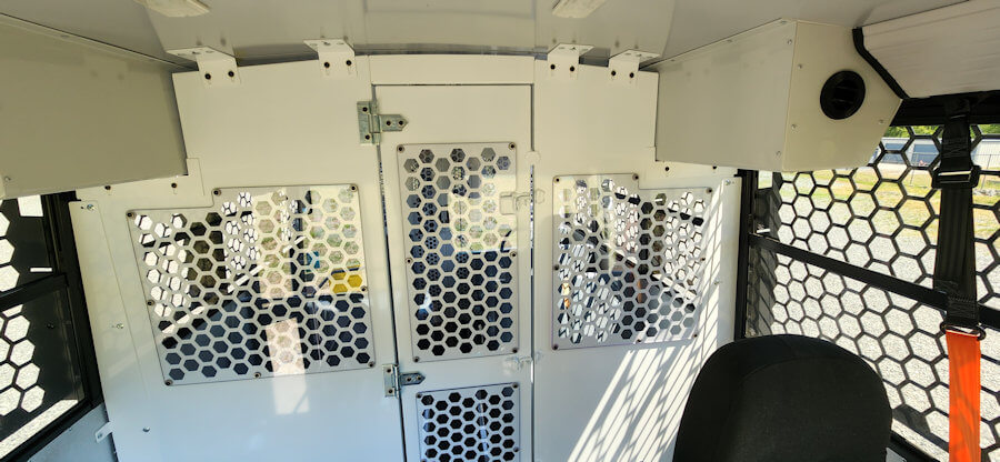 North Carolina Custom Designed and buit Prisoner Transport Bus