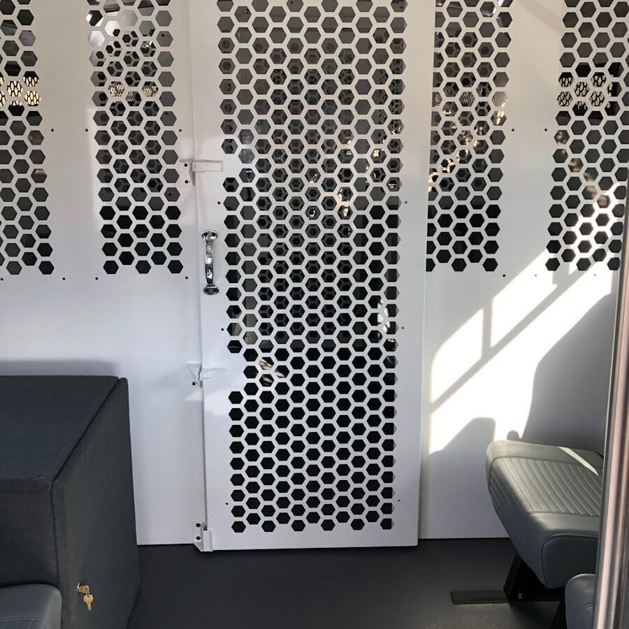 Custom Designed and buit Prisoner Transport Bus
