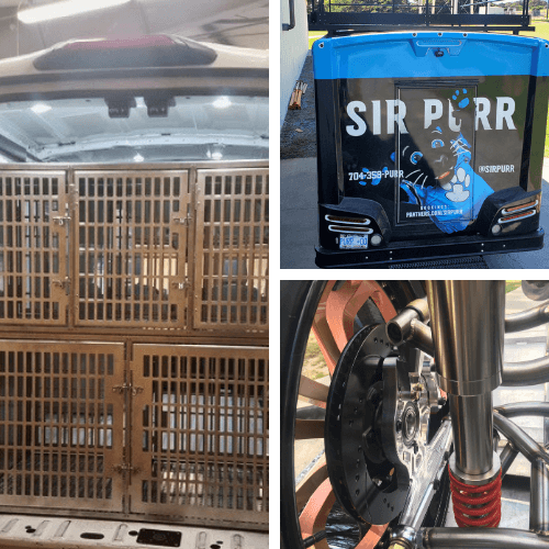 vehicle fabrication, SPCA van and custom bus 